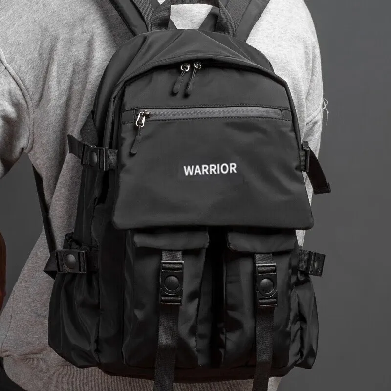 Warrior Membrana Dermalis Backpack Large Size Unisex Black-1