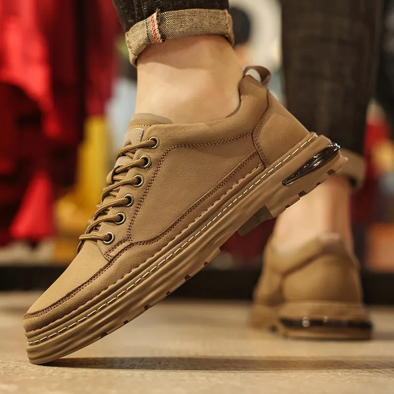 CAMEL ACTIVE Coverage Wear-Resistant Low-Top Skateboard Shoes Men's-6