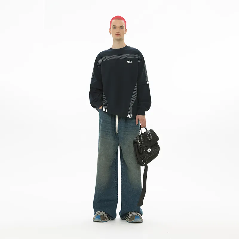 UNVESNO T Shirts Unisex Navy Blue-6