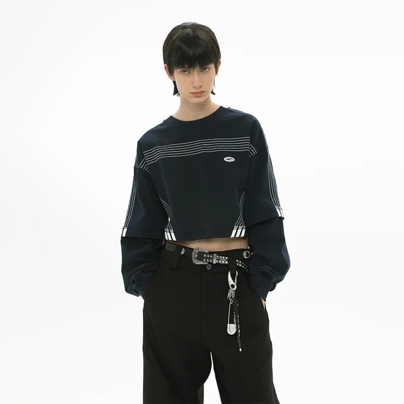 UNVESNO T Shirts Unisex Navy Blue-7