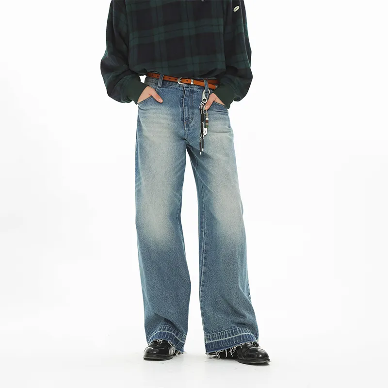 UNVESNO Jeans Unisex Blue-3