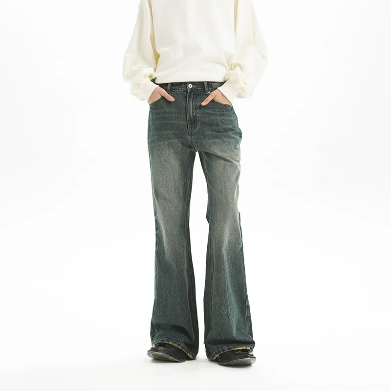 UNVESNO Jeans Women's Empire Blue-2