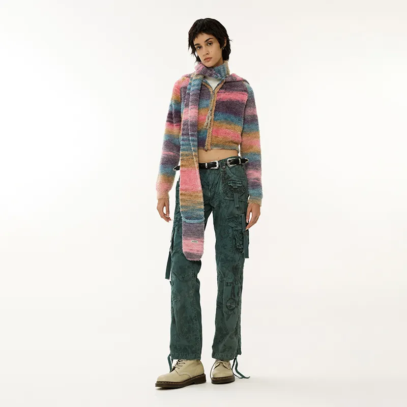 UNVESNO Knitwear Unisex Pink-3