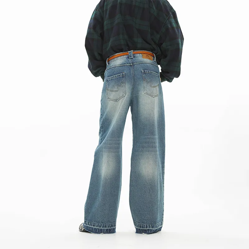 UNVESNO Jeans Unisex Blue-2