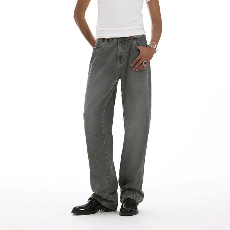 UNVESNO Jeans Unisex Gray-2