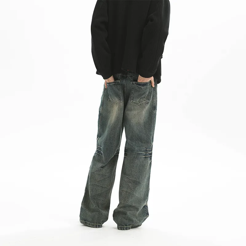 UNVESNO Jeans Unisex Azure Blue-3
