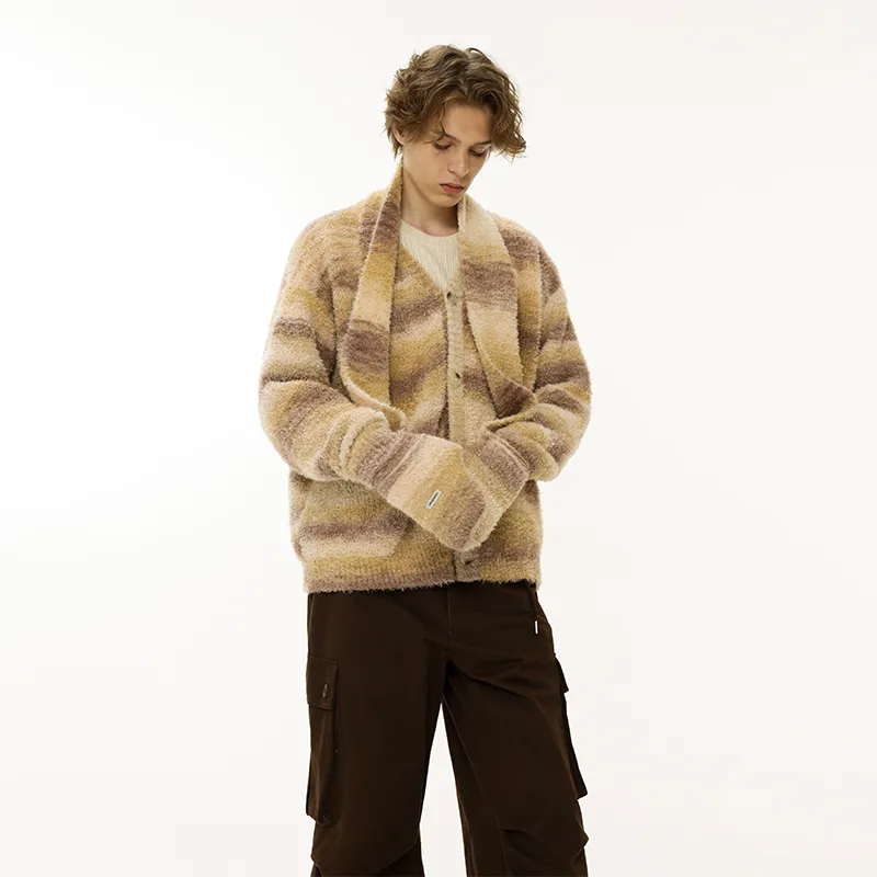 UNVESNO Knitwear Unisex Khaki-2