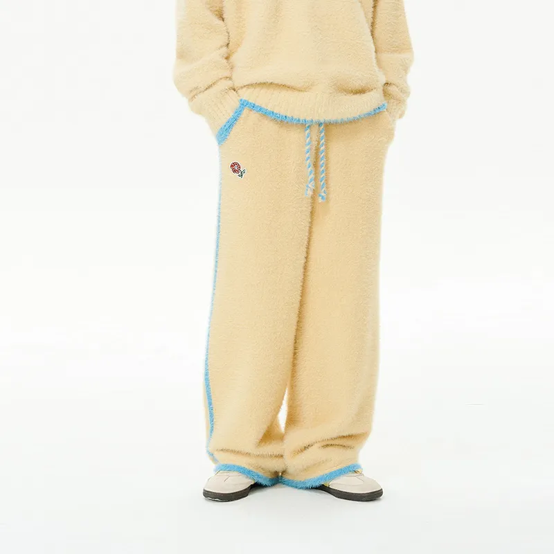 MostwantedLab Vintage Flower Casual Pants Unisex-5
