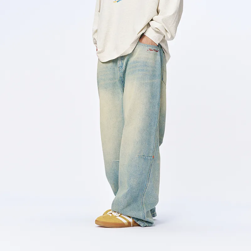 MostwantedLab Jeans Unisex Washed Blue-4