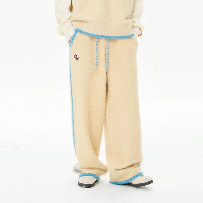 MostwantedLab Vintage Flower Casual Pants Unisex-2