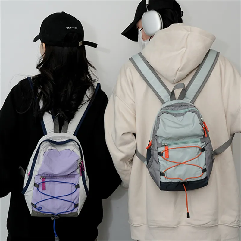 BALANG Nylon Backpack Unisex Multicolor-4