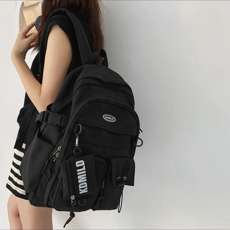 BALANG Nylon Laptop Backpack Regular Unisex Multicolor-11