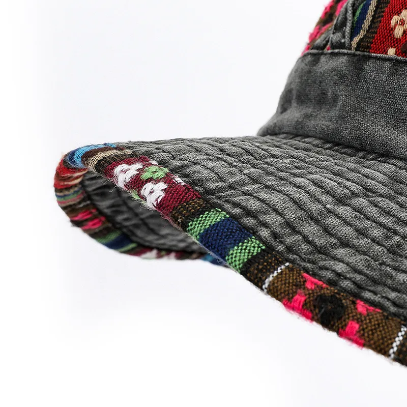 WODONBLE Polyester Bucket Hats Unisex-1