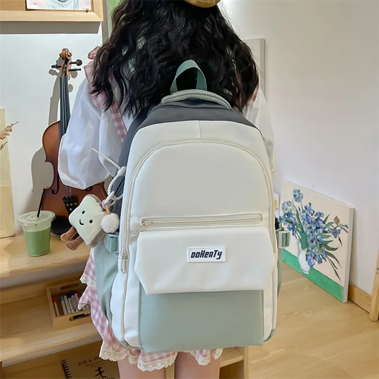 BALANG Composite Cloth Backpack Regular Unisex Multicolor-7