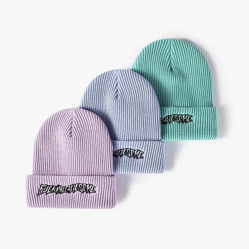 WODONBLE Polyester Beanies Unisex-2