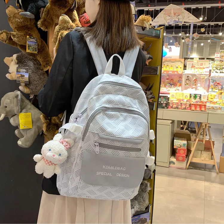 BALANG Nylon Handbag Backpack Regular Unisex Multicolor-8