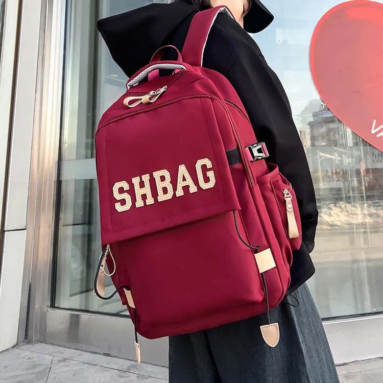 BALANG Composite Cloth Backpack Regular Unisex Multicolor-12
