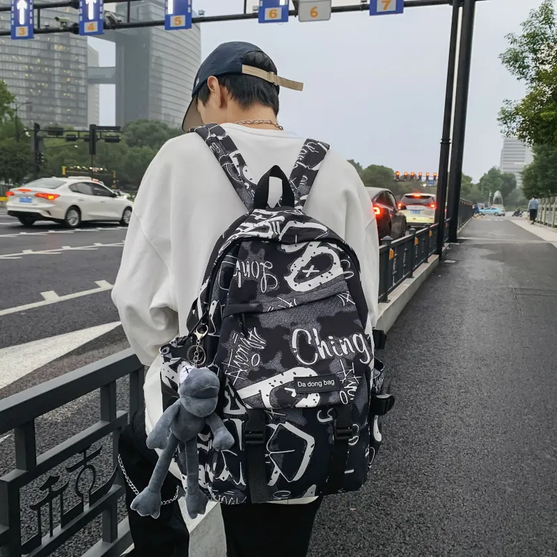 BALANG Nylon Backpack Unisex Multicolor-1