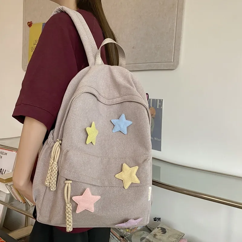 BALANG Nylon Backpack Medium Size Unisex Multicolor-9