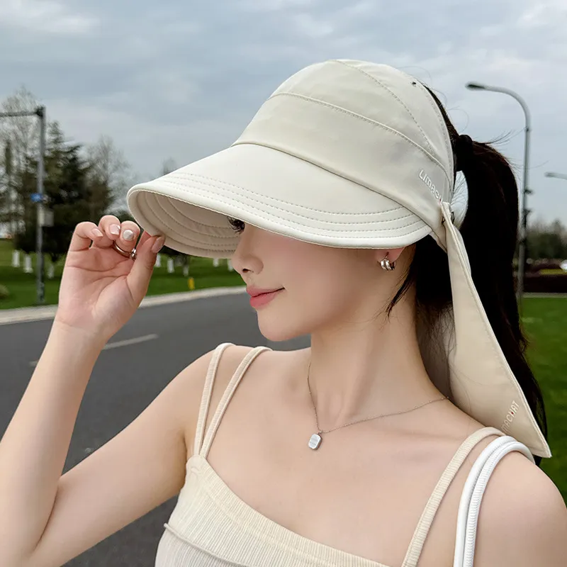 WODONBLE Polyester Sun Protection Hats Women's-3