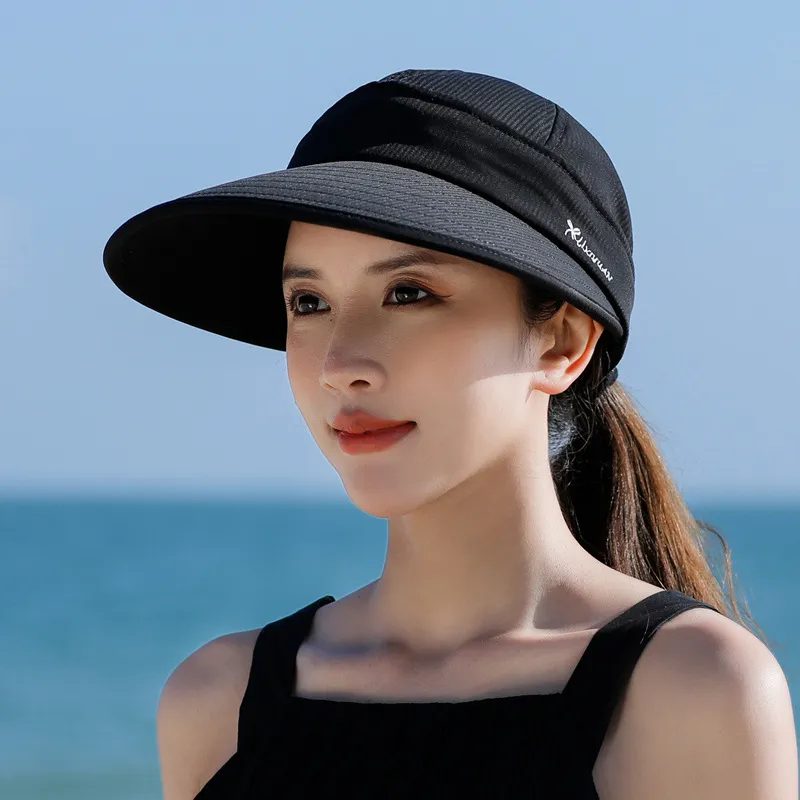 WODONBLE Polyester Sun Protection Hats Women's-3