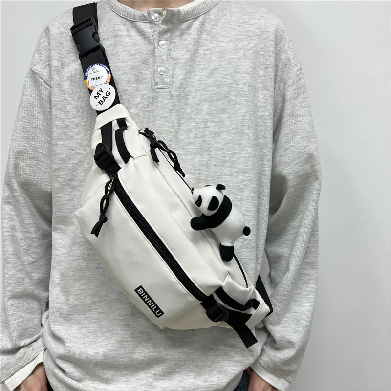 BALANG Composite Cloth Crossbody Fanny Pack Regular Unisex Multicolor-9