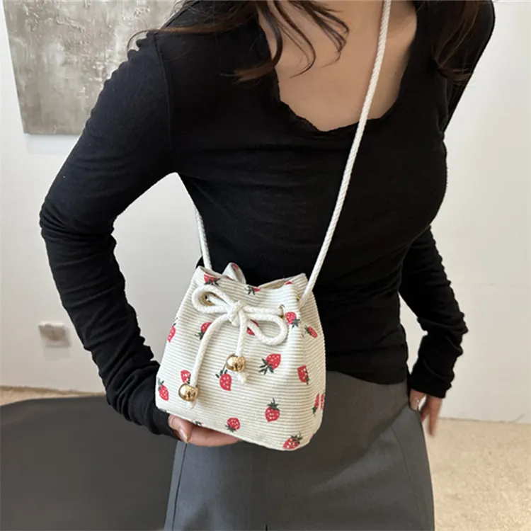 BALANG Canvas Shoulder Bag Women's Multicolor-3