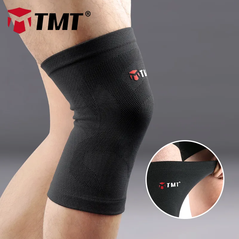 TMT Running Mountaineering Hiking Cycling Volleyball Tennis Soccer Badminton Unisex Nylon Knee Pads-4