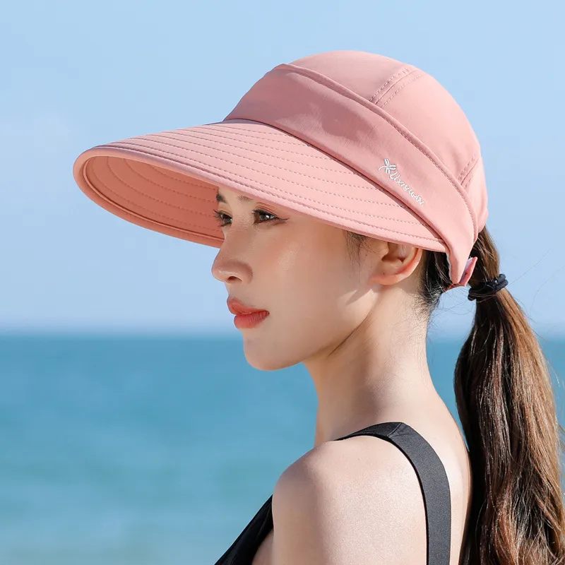 WODONBLE Polyester Sun Protection Hats Women's-1