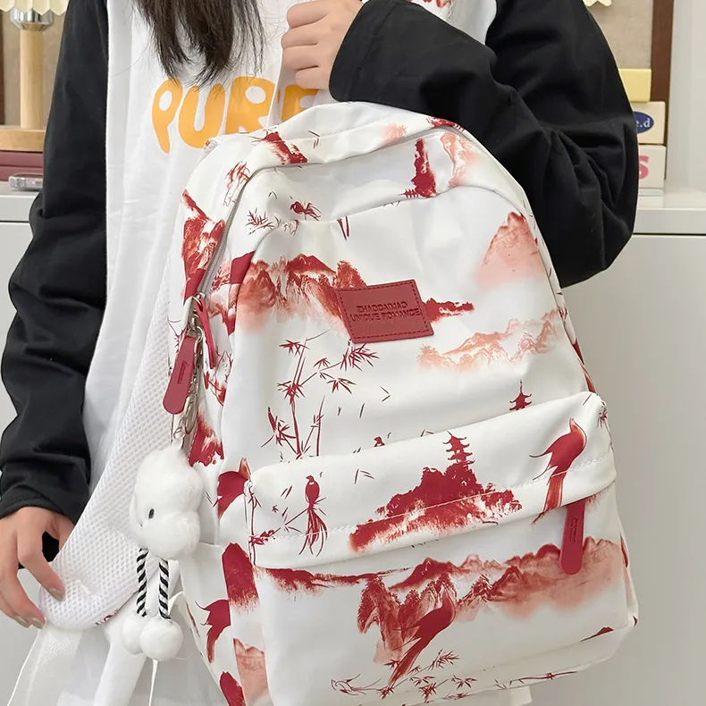 BALANG Nylon Backpack Regular Women's Multicolor-15