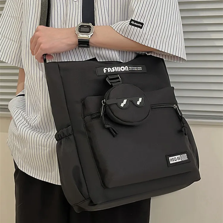 BALANG Nylon Tote Bag Shoulder Bag Unisex Multicolor-2