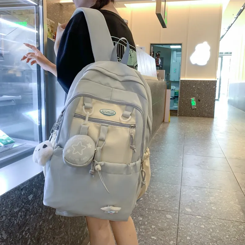 BALANG Cotton Backpack Regular Unisex Multicolor-15