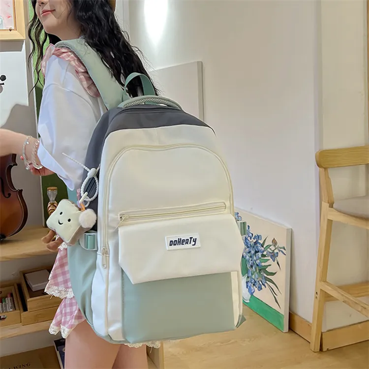 BALANG Composite Cloth Backpack Regular Unisex Multicolor-10