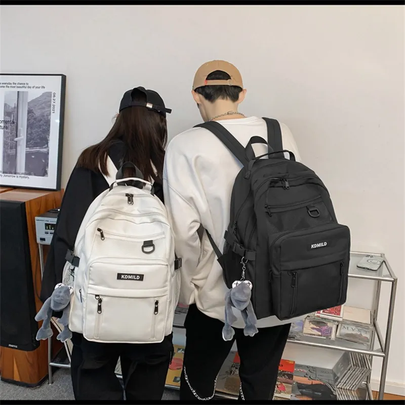 BALANG Nylon Backpack Regular Unisex White/Red/Purple/Black/Khaki-26