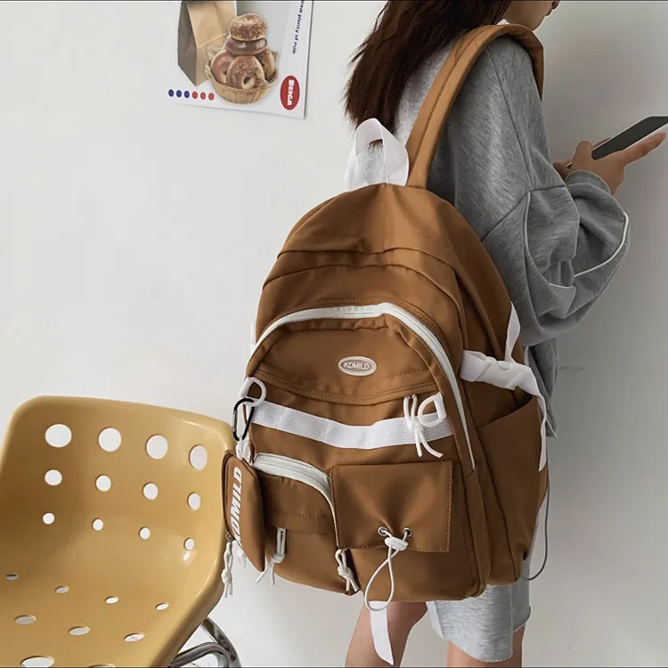 BALANG Nylon Laptop Backpack Regular Unisex Multicolor-14