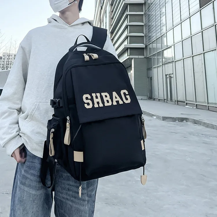 BALANG Composite Cloth Backpack Regular Unisex Multicolor-4
