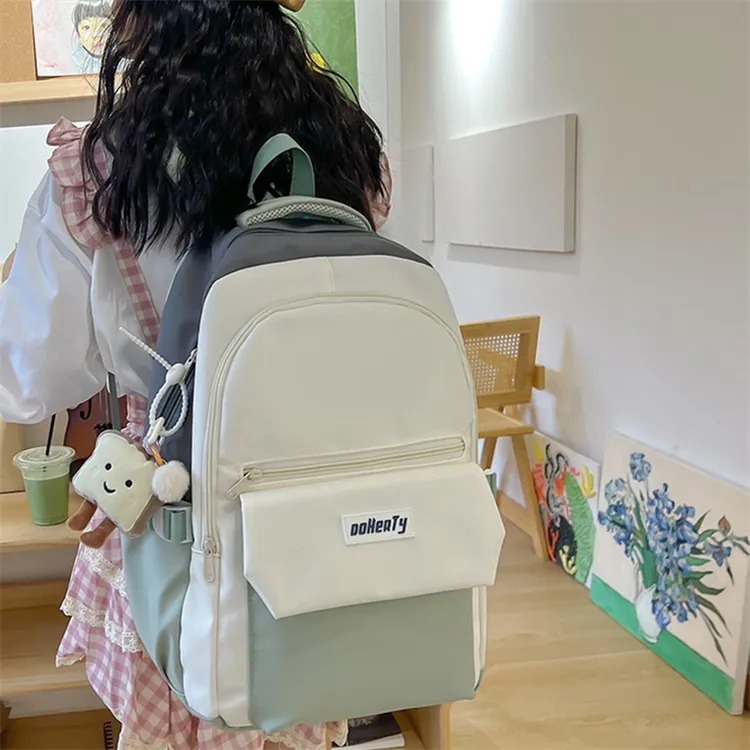 BALANG Composite Cloth Backpack Regular Unisex Multicolor-8
