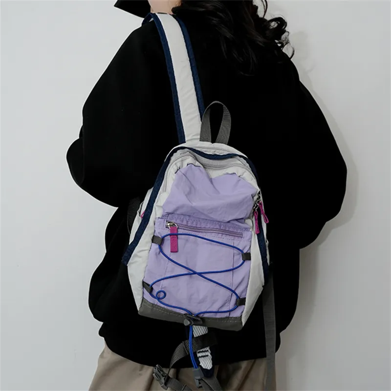 BALANG Nylon Backpack Unisex Multicolor-7