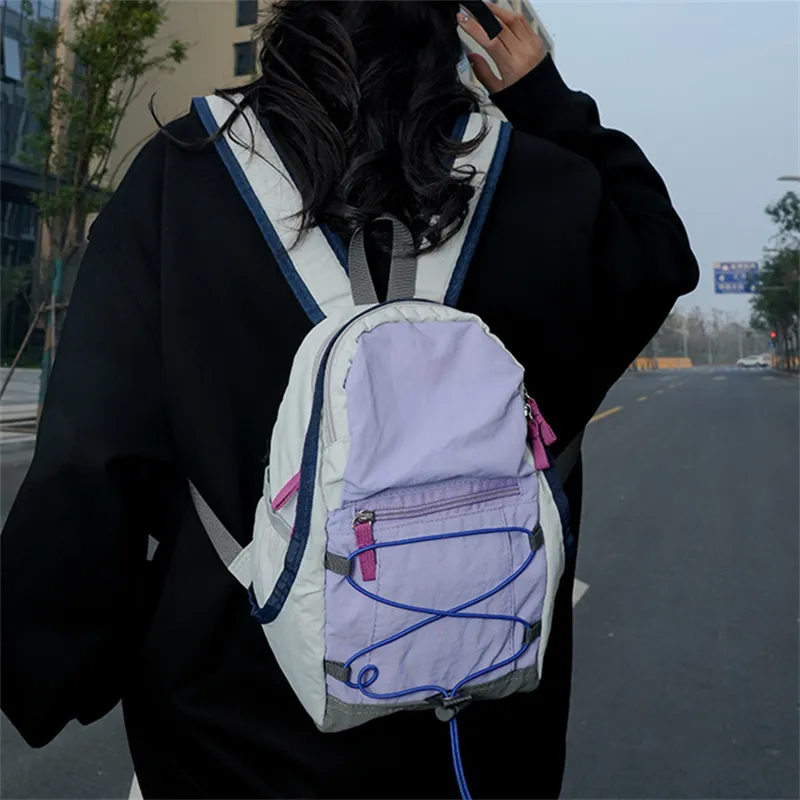 BALANG Nylon Backpack Unisex Multicolor-3