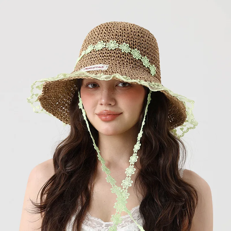 WODONBLE Pulp Fiber Bucket Hats Unisex-5