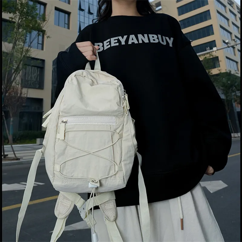 BALANG Nylon Backpack Unisex Multicolor-12