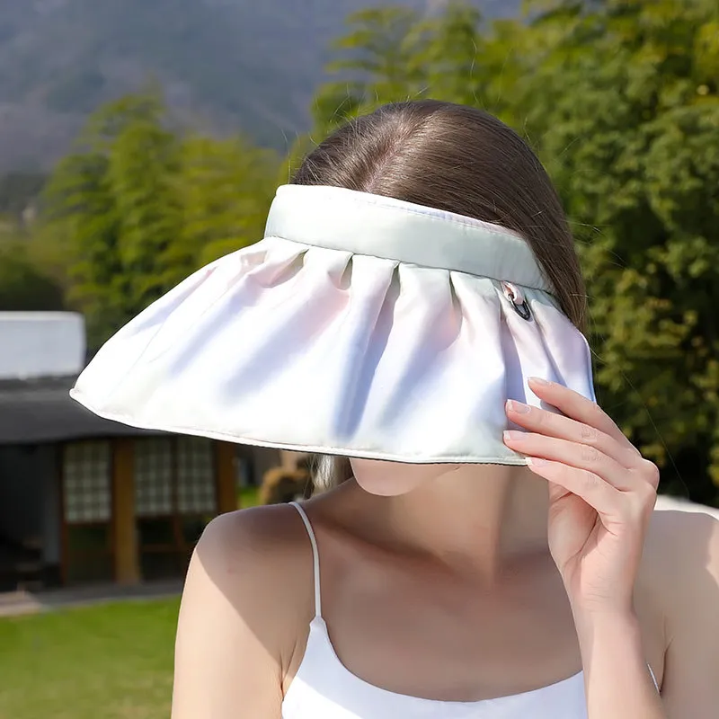 WODONBLE Polyester Sun Protection Hats Women's-3