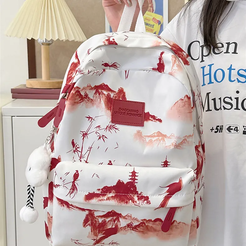 BALANG Nylon Backpack Regular Women's Multicolor-14