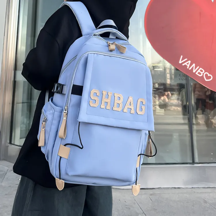 BALANG Composite Cloth Backpack Regular Unisex Multicolor-17