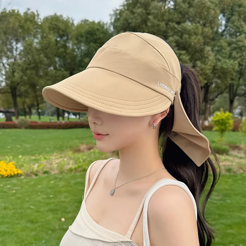 WODONBLE Polyester Sun Protection Hats Women's-5
