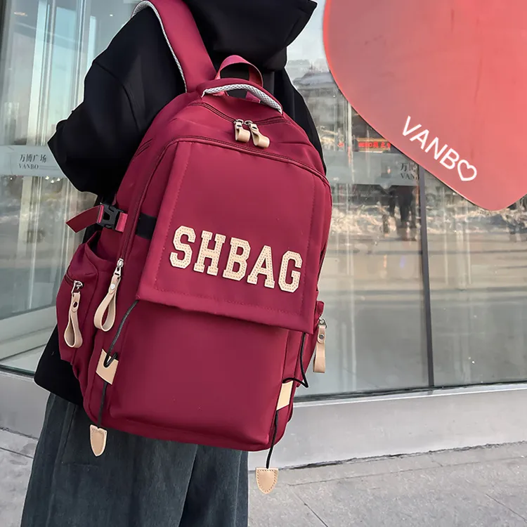 BALANG Composite Cloth Backpack Regular Unisex Multicolor-11