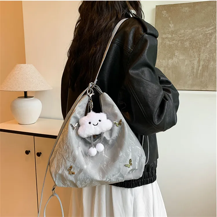 BALANG PU Double Shoulder Backpack Shoulder Bag Regular Women's Multicolor-7