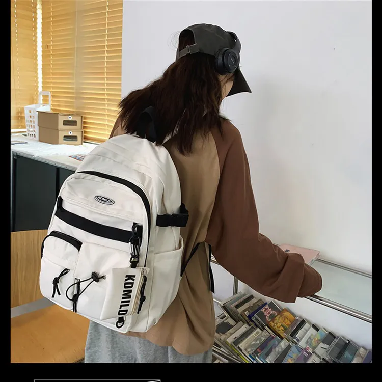 BALANG Nylon Laptop Backpack Regular Unisex Multicolor-21