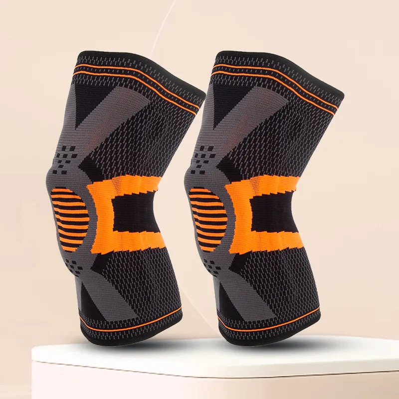 TMT Knee Pads Polyester Polyamide Elastane Running Volleyball Soccer Badminton Basketball Unisex-3
