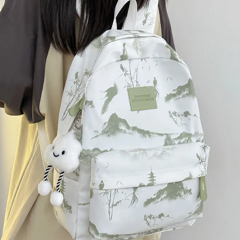BALANG Nylon Backpack Regular Women's Multicolor-11